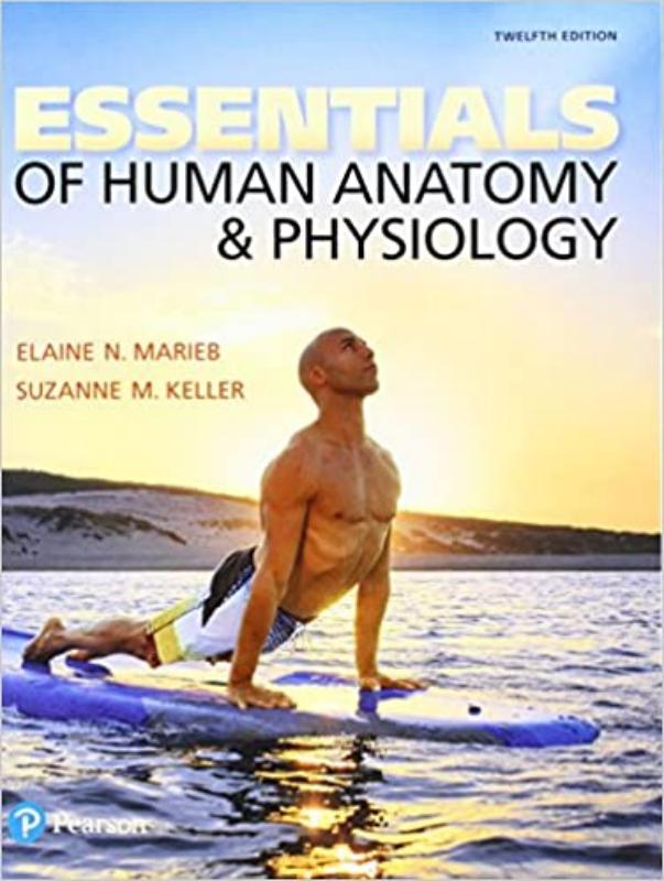 9780134810843 Essentials Of Human Anatomy & Physiology And Modified Master