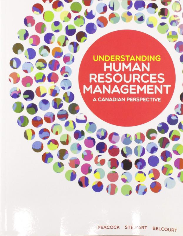 9780176798062 Understanding Human Resources Management: A Canadian Perspec