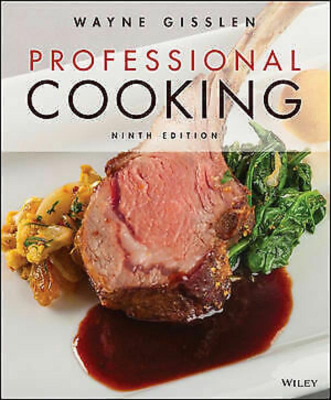 9781119841326 Professional Cooking 9th Cdn Ed. W/Wileyplus And Study Guide