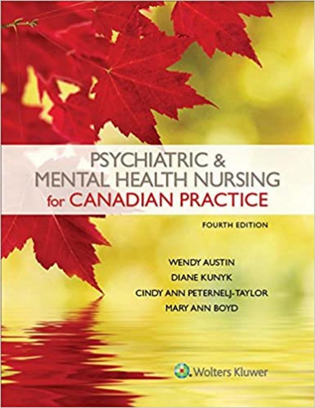 9781496384874 Psychiatric & Mental Health Nursing For Canadian Practice