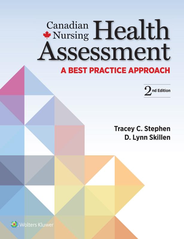 9781975108113 Canadian Nursing Health Assessment: A Best Practice Approach
