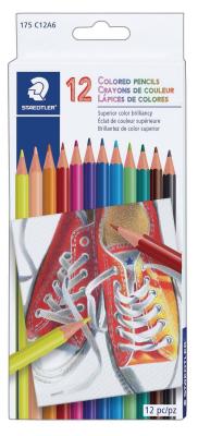 Triangular Coloured Pencils 24pk
