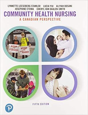 Community Health Nursing Cdn +Mylab Nursing W/ Pearson Etext