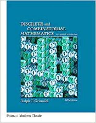 Discrete And Combinatorial Mathematics (Classic Version)
