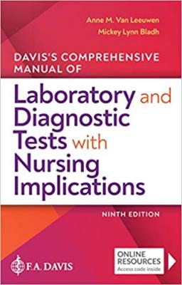 Davis's Comprehensive Manual Of Laboratory And Diagnostic Te